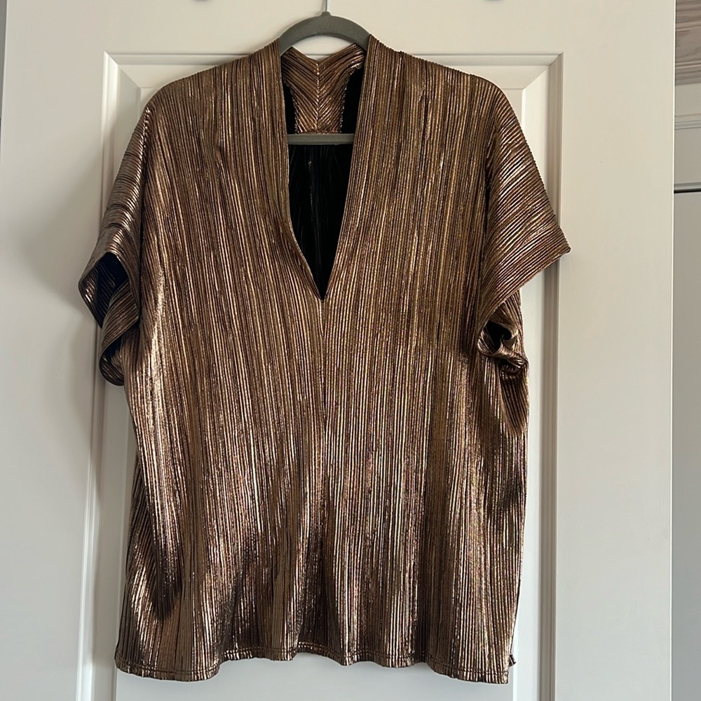 A - Karlie Shimmery Top